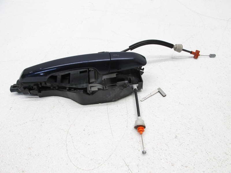 16-17 JAGUAR X260 XF 18-23 E-PACE DOOR HANDLE EXTERIOR KEY FRONT LEFT OEM 110723