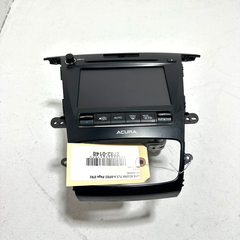 ACURA TLX A-SPEC 2018 NAVIGATION RADIO DISPLAY SCREEN OEM