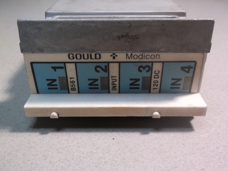USED GOULD MODICON B561 INPUT 120 DC MODULE FREE SHIPPING