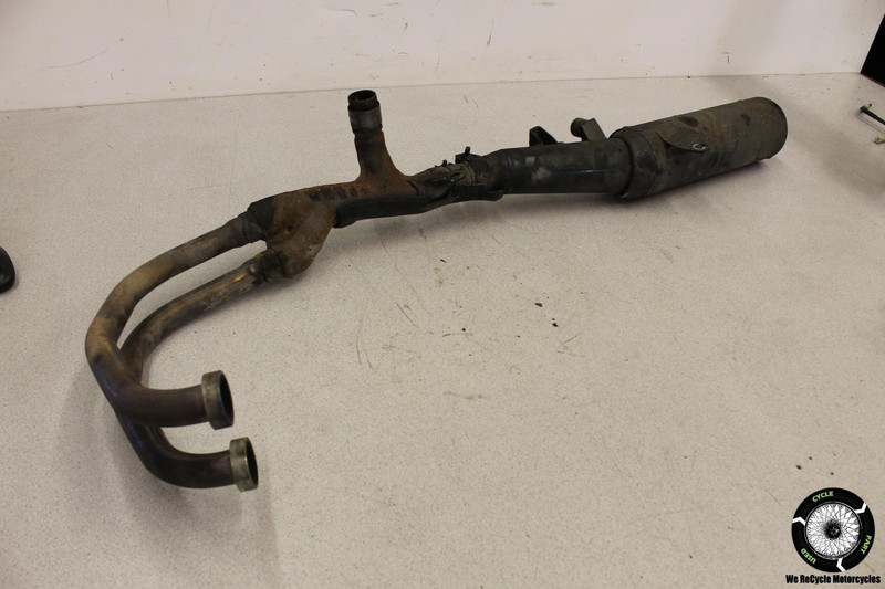 1988 Kawasaki Concours 1000 Zg1000a Left Exhaust Pipe Muffler Header ZG1000 88