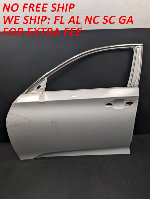 Front Left Door Shell 2022 Honda Accord 67050-TVA-315ZZ 2018 2019 2020 2021 X