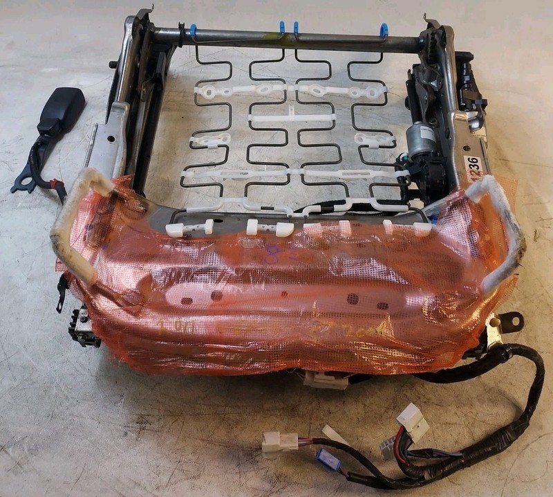 2011-2013 Lexus CT200H Front Left Driver Side Lower Seat Track Frame & Motor OEM