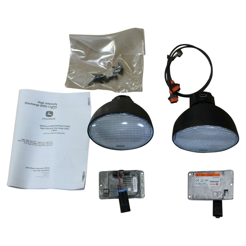 DEERE HID Flood Lights Xenon Osram Cab Roof Lighting BH84557 OEM
