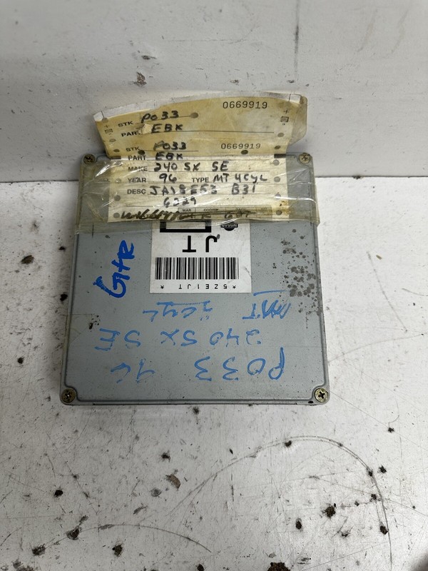 1996 Nissan 200SX 1.6L MT Fed Emissions Engine Computer Control Module Ecu Oem