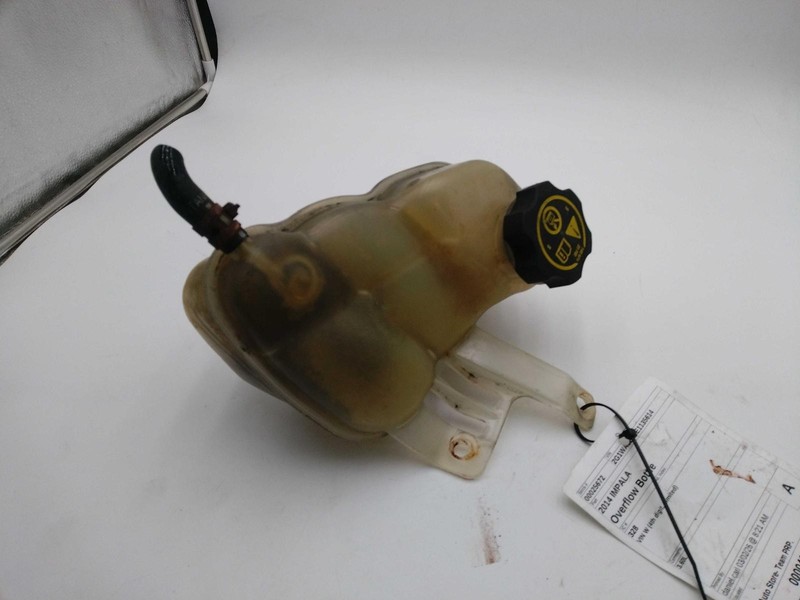 2014 Chevrolet Impala Engine Coolant Reservoir OEM White 3.6L 205k Miles