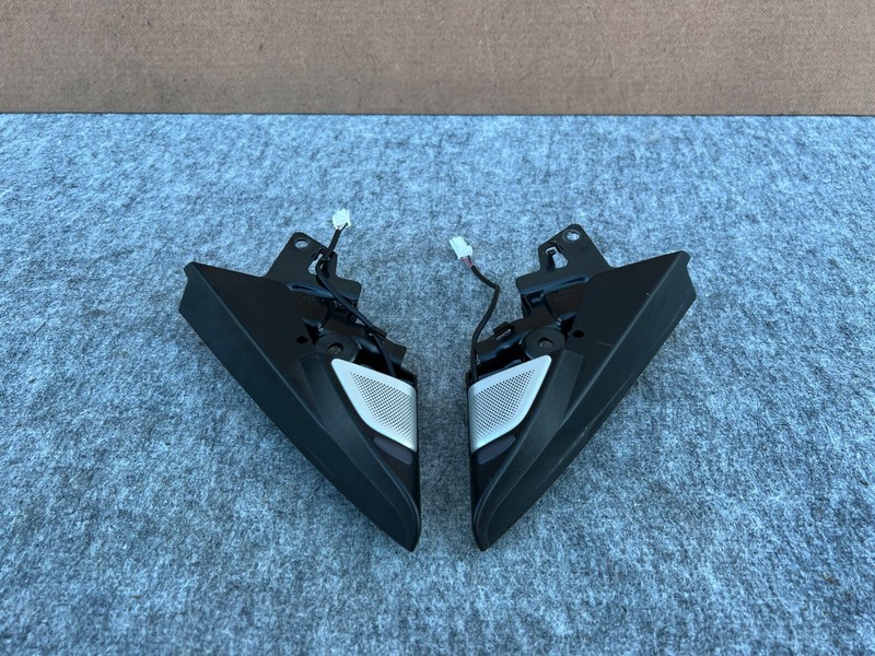 INFINITI Q60 2017-2021 OEM LEFT RIGHT DOOR TWEETERS W/ TRIM & BLIND SPOT SET 17K