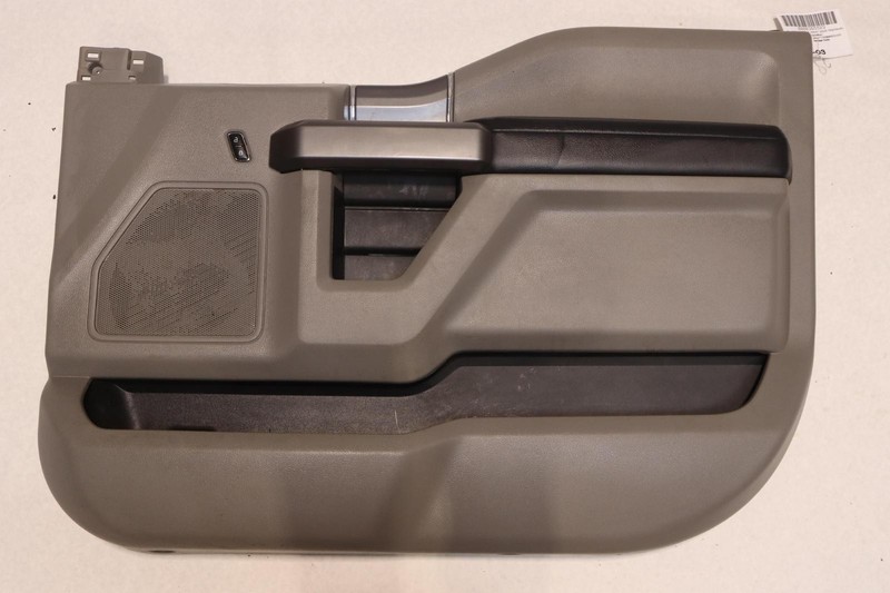 2017-2019 FORD F250 SD FRONT RIGHT PASSENGER DOOR PANEL TRIM COVER GRAY OEM
