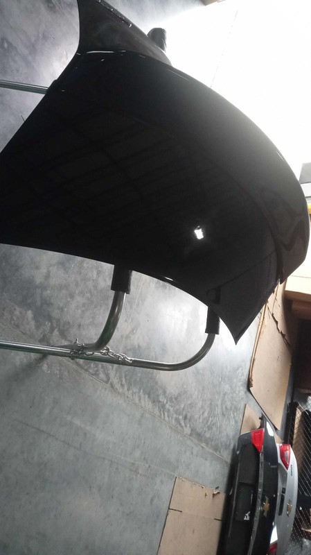 2015 Chrysler 300 Black Deck Lid OEM 5RS32TZZAA w/Spoiler, Used, 123k Miles