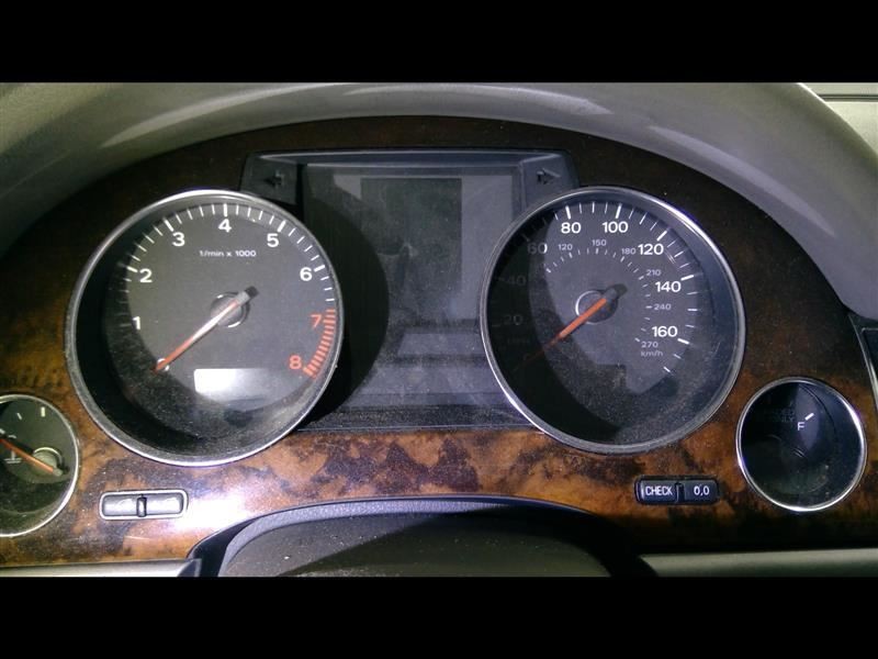 Speedometer Cluster MPH Without Adaptive Cruise Fits 03-04 AUDI A8 1151572