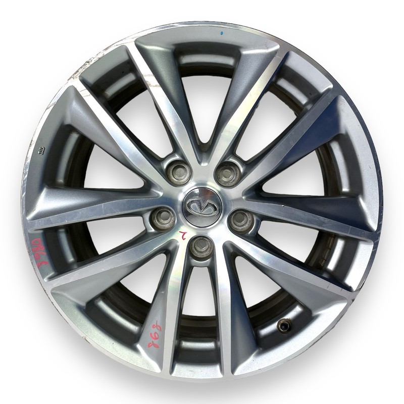 Infiniti Q50 2014-2023 OEM 17" Inch Silver Alloy Wheel Rim 17x7.5 403431VW5A