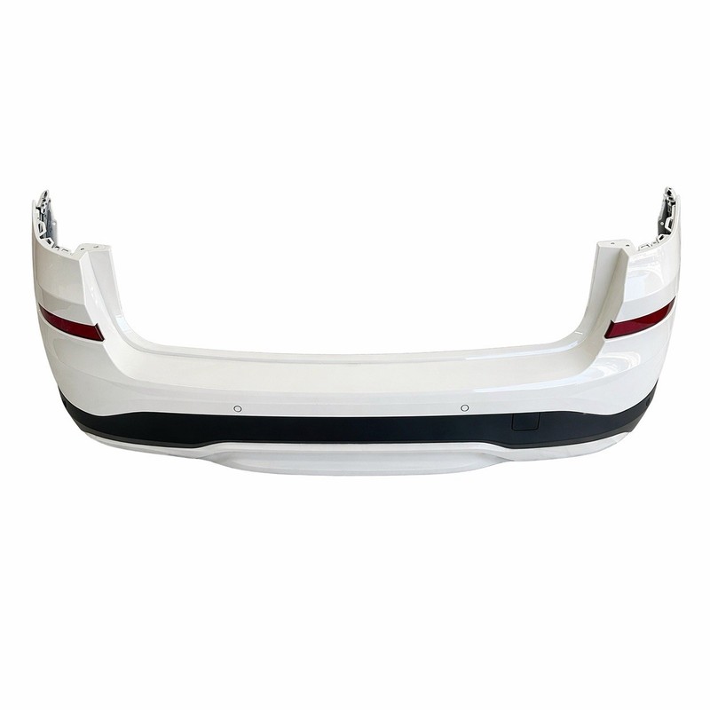 π 2011 - 2017 BMW X3 F25 REAR BUMPERCOVER ASSEMBLY WHITE ( REPAINTED )OEM
