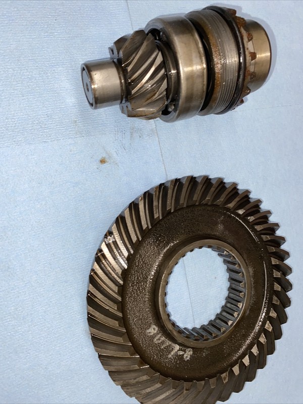 84 HONDA ATC200ES TRX200 Fourtrax ATC200 BIG RED REAR End Ring And Pinion Gears