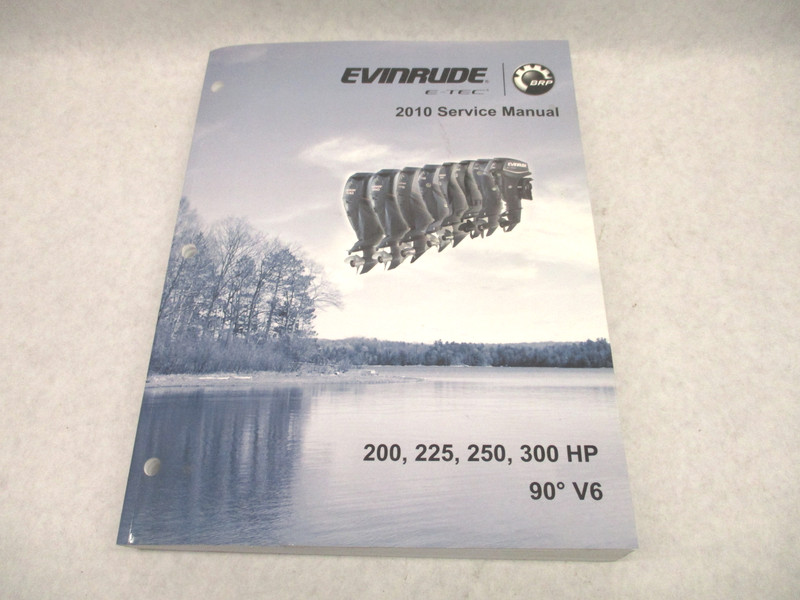 5008154 BRP Evinrude Outboard Service Repair Manual E-TEC 200-300 HP 90 DEG 2010