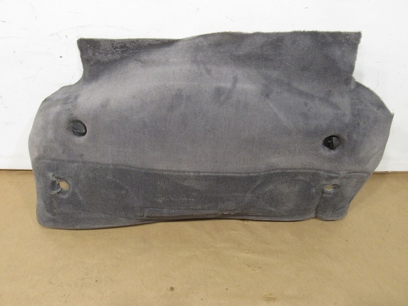 06-12 Porsche Boxster 2009 2.9L Engine Motor Carpet Cover Panel Trim Liner ; :Y