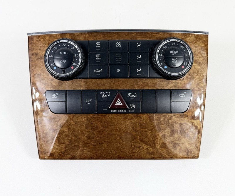 2006–2008 Mercedes W164 X164 A/C Heater Climate Control Panel ML350 GL450 OEM