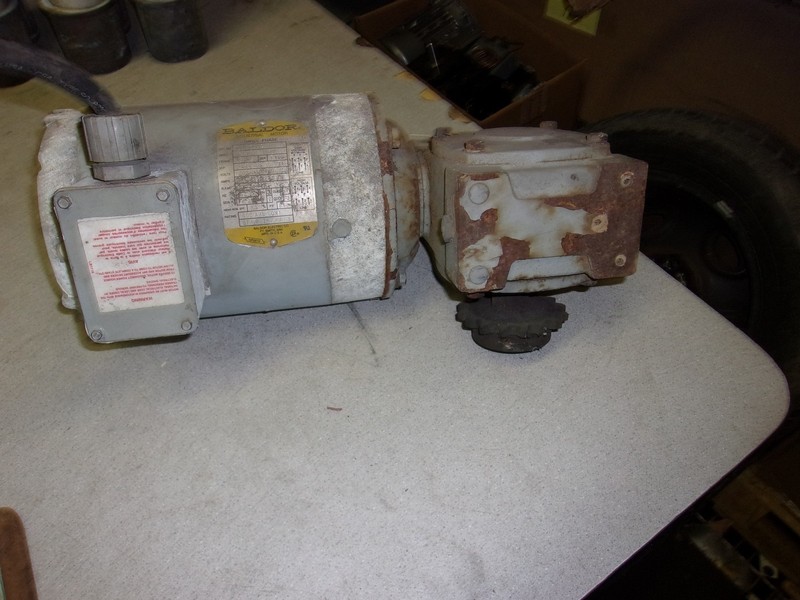 Baldor VWDM3542 3-Phase Washdown Duty Motor w/ Gearbox *FREE SHIPPING*