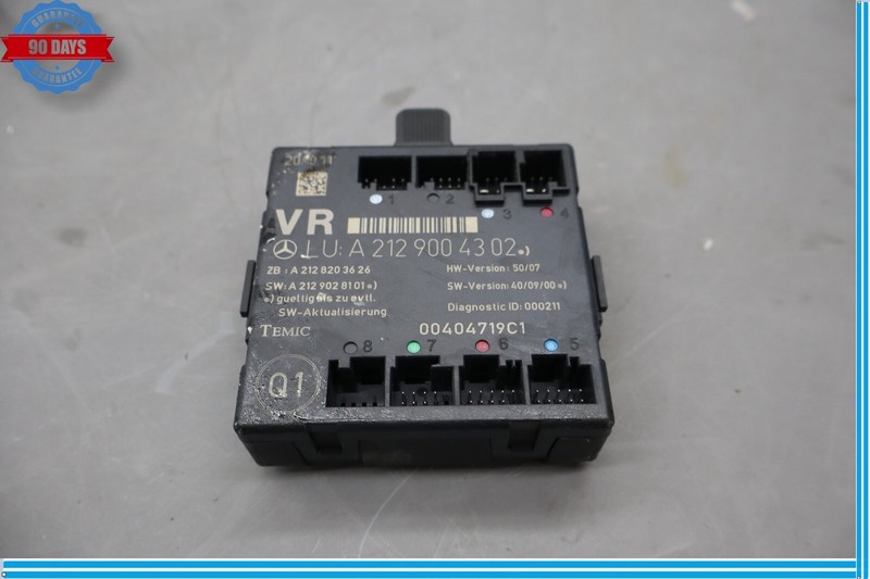 08-18 Mercedes E350 C300 E400 W207 Front Right Side Door Control Module Oem