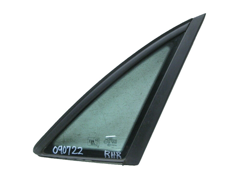 04-08 AUDI B7 A4 SEDAN REAR GLASS WINDOW QUARTER RIGHT PASSENGER REAR OEM 090722
