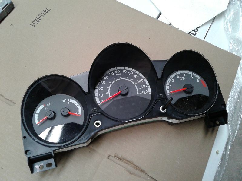10 AVENGER Speedometer Cluster MPH With Display Screen Opt Jat