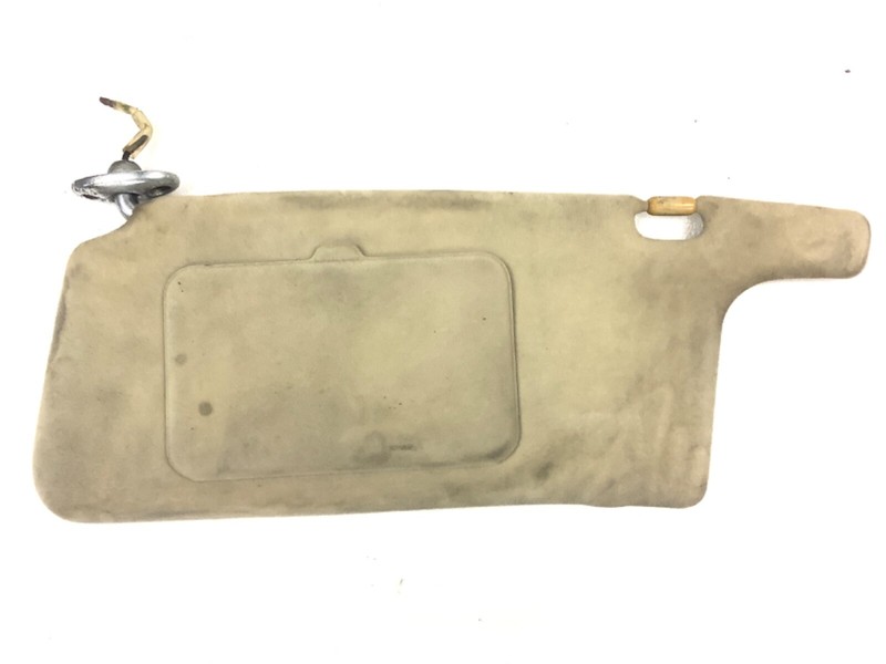 89-90 Legend 2Dr COUPE Left Sunvisor Assy Sun Visor Vinyl Eyes Shade Beige OEM