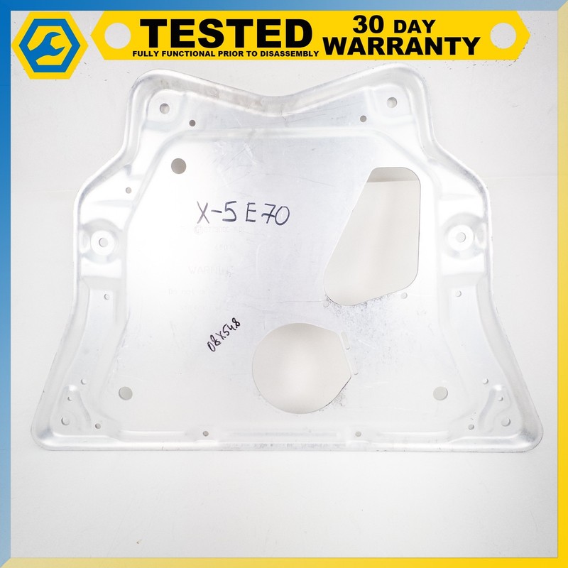 07-13 BMW X5 E70 STRUCTURAL REINFORCEMENT SUBFRAME PLATE OEM