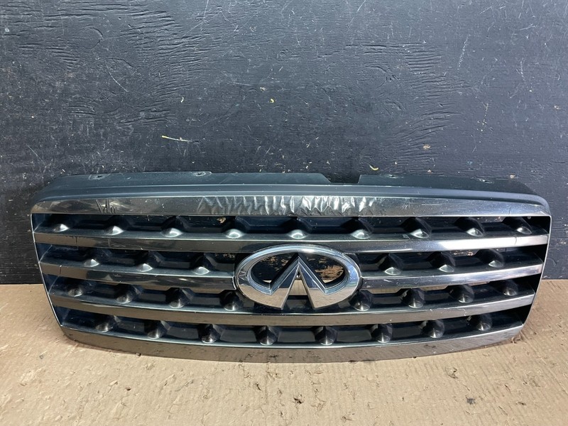 2006 2007 2008 Infiniti Fx35 Front Upper Grill Grille W/ Emblem OEM Z5635 DG
