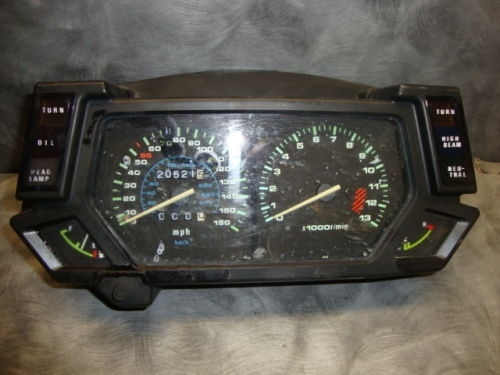 1991 Kawasaki Ninja ZX600C ZX 600 Speedometer Tachometer Gauges Instrument J10