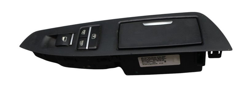 09-15 BMW 750Li 750Li xDrive Rear Left Driver Side Window Control Switch Oem