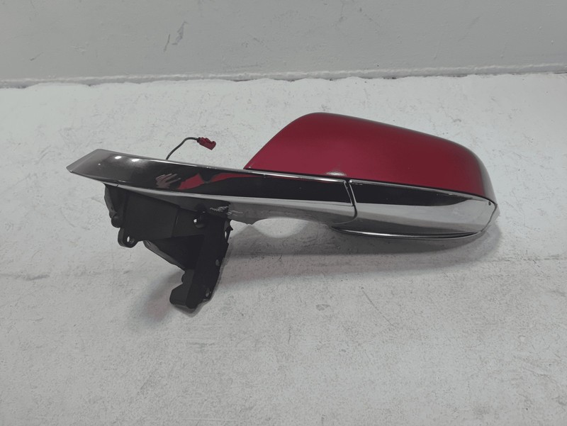 2016-2020 TESLA MODEL S FRONT DRIVER DOOR EXTERIOR REAR VIEW MIRROR OEM RED