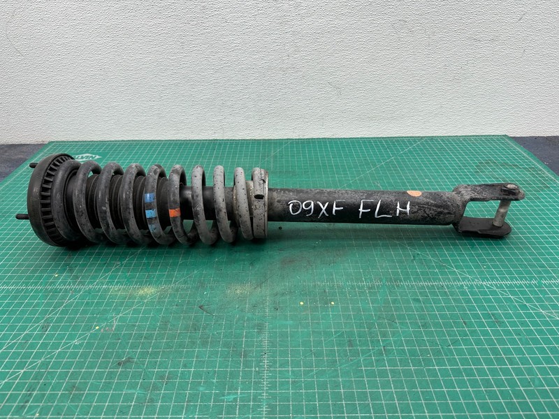 09-10 JAGUAR XF 4.2L FRONT LEFT SUSPENSION SHOCK ABSORBER STRUT W/ SPRING OEM