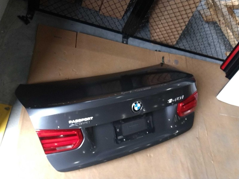 2018 BMW 340i Deck Lid Trunk Lid Grey OEM Used 91000 Miles NJ25-18065-451884