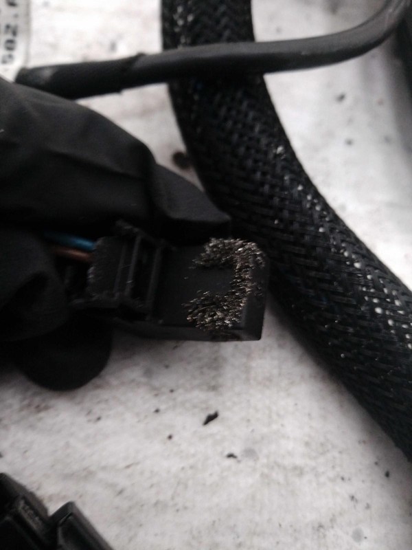 2012 Volkswagen Jetta Black Seat Belt OEM 5C6857755YLZ 159K Miles