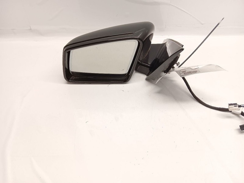 10-13 Mercedes 212 E350 Sedan Left Door Mirror Driver Side View Black OEM