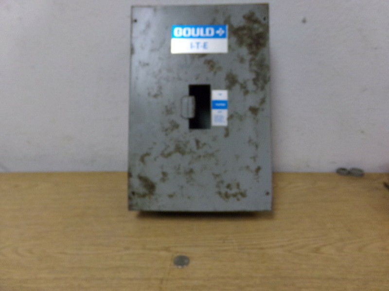 Gould ITE Circuit Breaker Enclosure Cat No EE1 Neutral Cat No N125