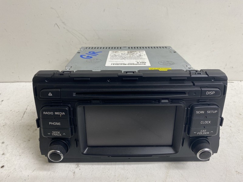 2017-2018 Kia Optima NON-NAV w 7.0" Screen Radio Stereo 96160-D5100WK Menu Info