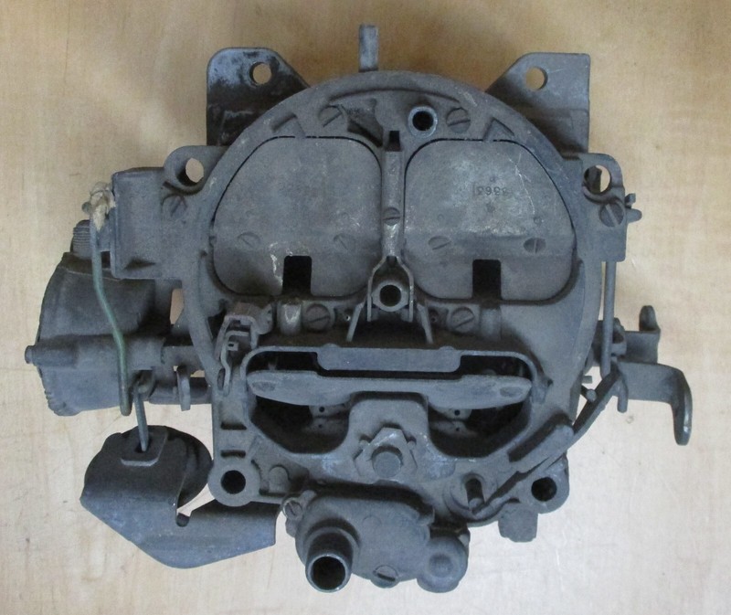 USED 4 BARRELROCHESTER Q-JET CARBURETOR 7043264 JC 2492 PONTIAC 1973-1974 R4-4MV