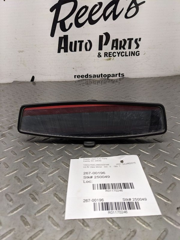Rear View Mirror Manual Dimming Opt D31 Fits 09-23 SIERRA 1500 PICKUP 1170246