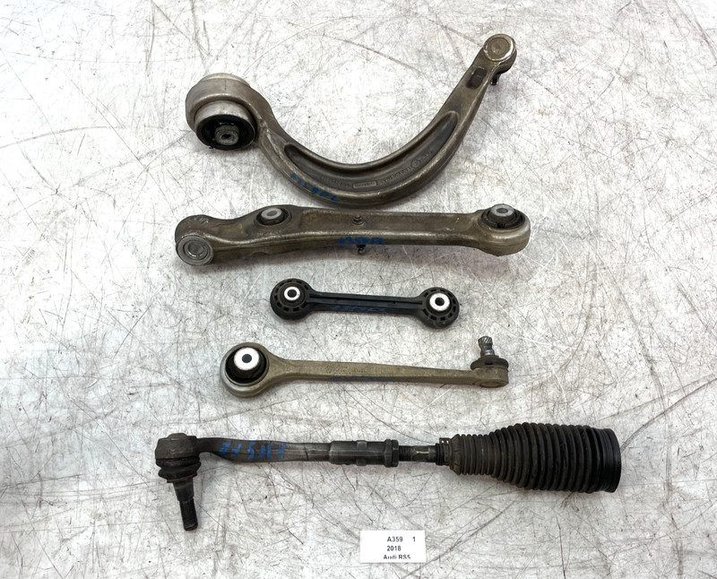 ✅ 17-24 OEM Audi RS5 A5 Front Left Driver Lower Upper Control Arm Tie Rod SET