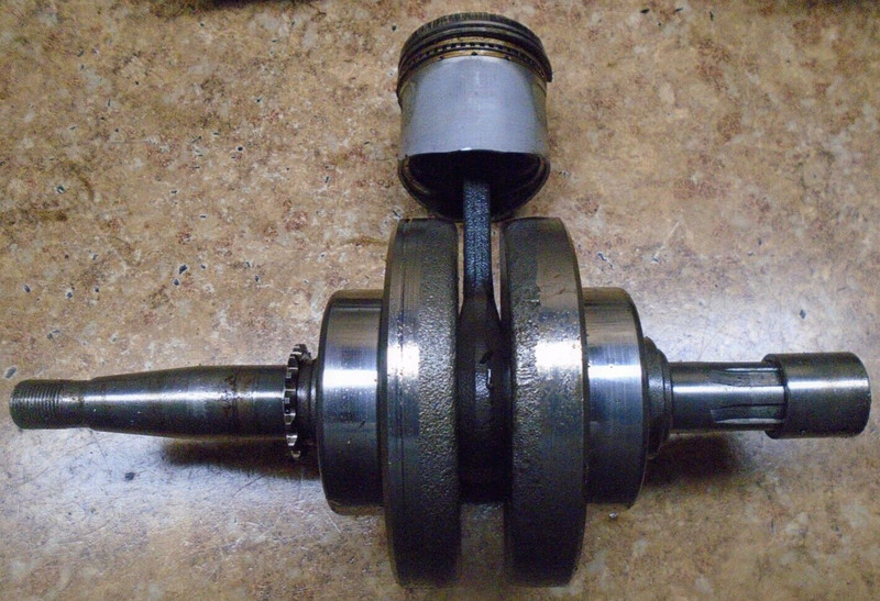 1982 Honda ATC 110 3 Wheeler Engine Crankshaft Crank Shaft Piston Rod 1980 1981
