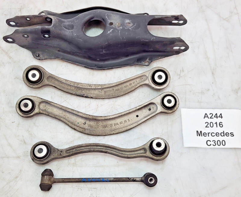 ✅ 15-23 OEM Mercedes W205 C300 Rear Left Driver Side Suspension Control Arm SET