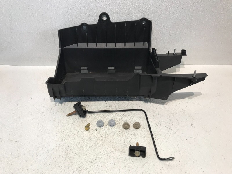 04-08 Jaguar XJ8 Trunk Battery Support Bracket Holder Retainer Tray OEM