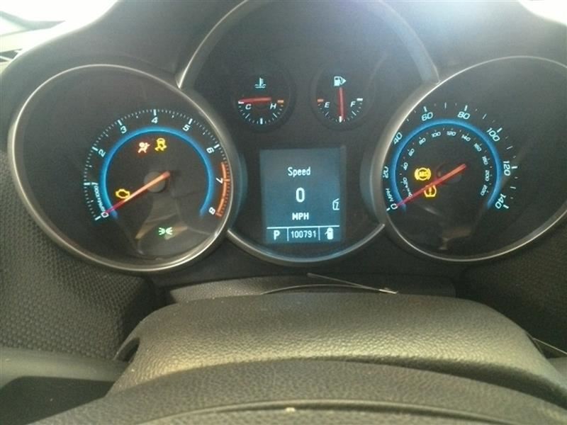 Speedometer MPH US Market With Black Cluster Opt B76 Fits 11 CRUZE 1996748