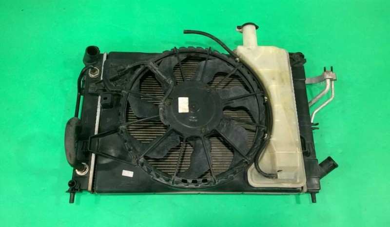 15 16 FORTE ELANTRA 2.0L AT RADIATOR CONDENSER FAN ASSEMBLY OEM 3564-60