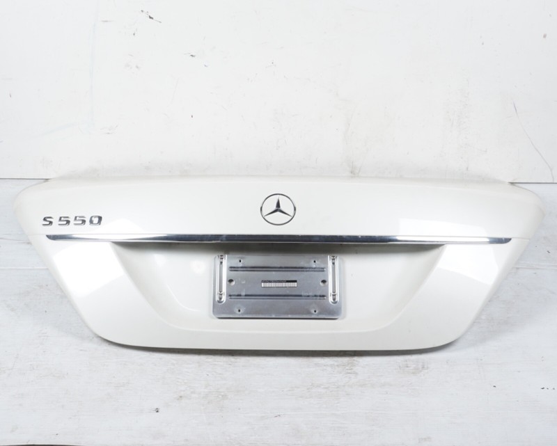 2007 - 2013 MERCEDES-BENZ S550 S600 S63 AMG TRUNK LID OEM WHITE