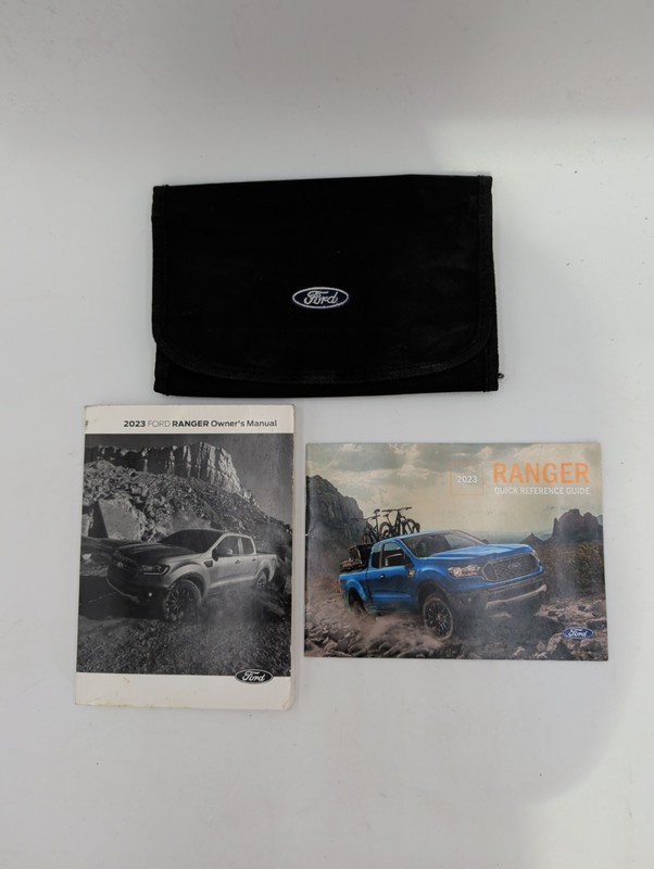 2023 Ford Ranger Owners Manual User Guide With Case