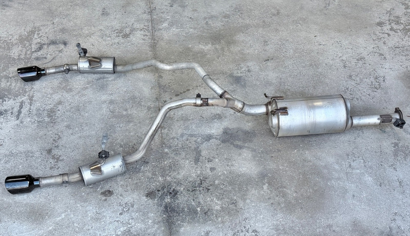 ✅ 2019-2022 RAM 1500 5th 5.7L HEMI OEM REAR EXHAUST SYSTEM MUFFLER PIPE TUBE 87K