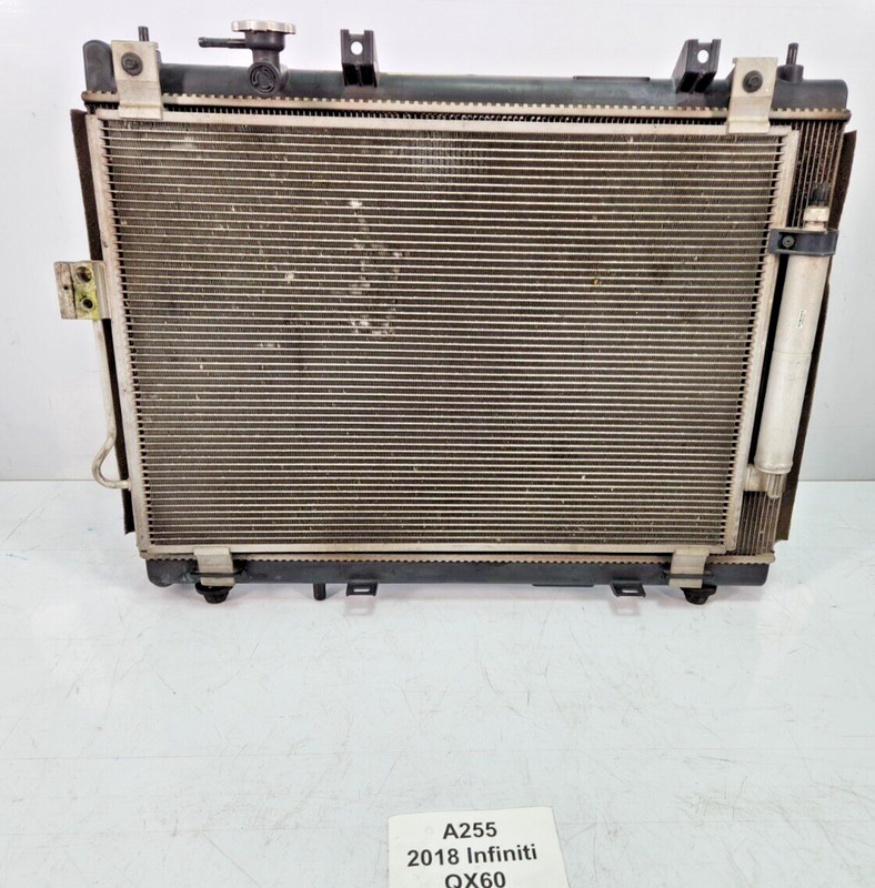 ✅ 2013-2020 OEM Infiniti QX60 3.5L Engine Cooling Radiator W/ AC Condenser SET
