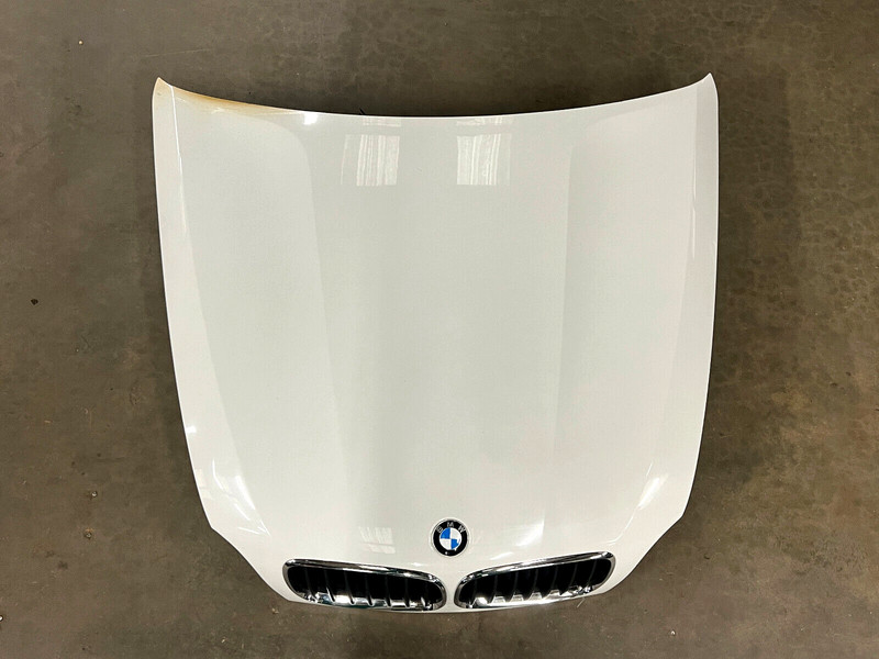 ⭐2007-2013 BMW X5 X6 E70 E71 FRONT HOOD BONNET COVER PANEL WHITE OEM LOT2553