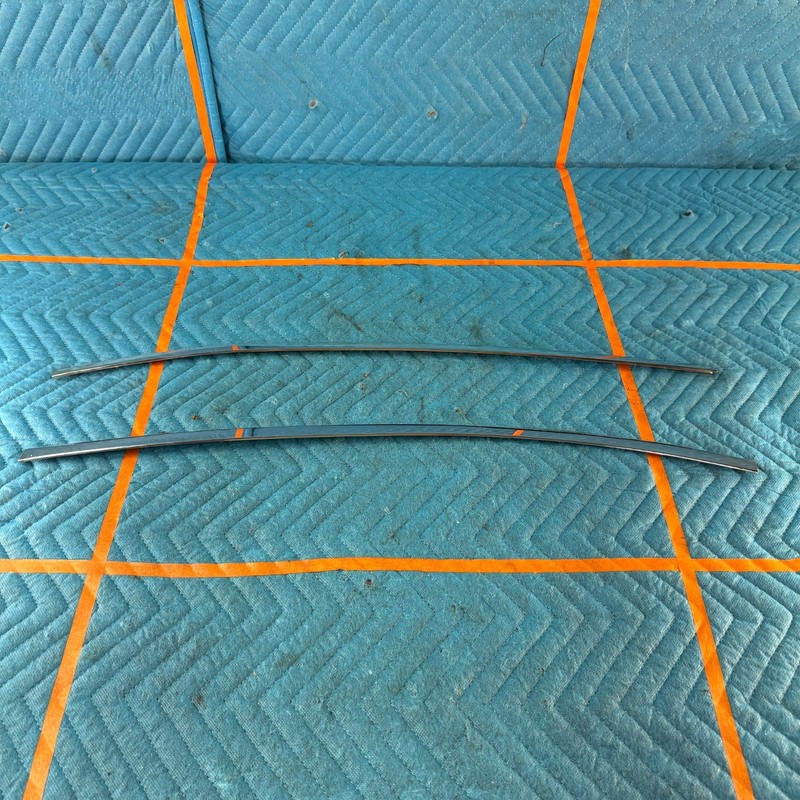 1989-1991 CHRYSLER TC MASERATI Windshield Molding Trim Set 46K OEM
