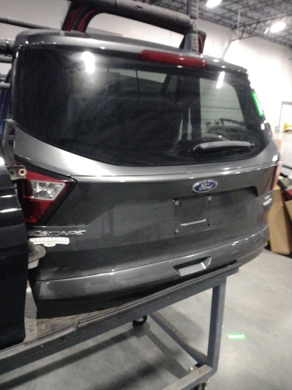 Used Deck Lid fits: 2019 Ford Escape privacy tint glass bright red lens manual l